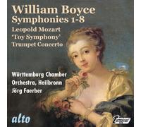 Boyce – Symphonies N° 1-8 – Faerber – Alto