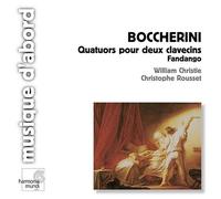 William Christie - Boccherini - Quatuors pour deux clavecins / Fandango