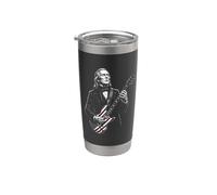 William Henry Harrison Guitare Gobelet isotherme en acier inoxydable double paroi