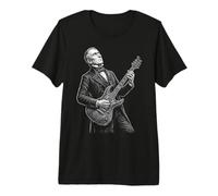 William Henry Harrison Guitare T-Shirt Haut de Gamme