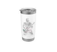 William Howard Taft Guitare Gobelet isotherme en acier inoxydable double paroi