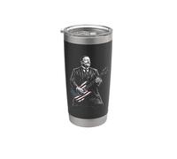 William Howard Taft Guitare Gobelet isotherme en acier inoxydable double paroi