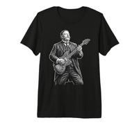William Howard TAFT Guitare T-Shirt Haut de Gamme