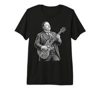 William Howard TAFT Guitare T-Shirt Haut de Gamme