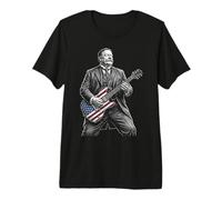 William Howard TAFT Guitare T-Shirt Haut de Gamme