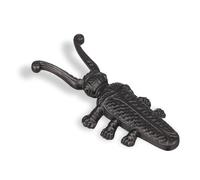William Hunter Beetle Book Jack - Extracteur de bottes de cowboy en fonte - Design robuste et robuste - Idéal pour enlever les bottes de cowboy, les bottes de travail et les chaussures, noir, Taille