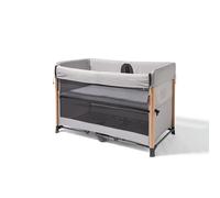 William Kent 1733 Lit bébé de Voyage & cododo WeTravel | Ultra léger | Matelas Confortable et épais | utilisable jusqu'à 15 kg, 3 Ans | Housse Transport Inclus | Design Gris chiné