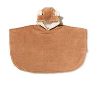 William Kent 1733 Poncho de voyage bébé | velours côtelé | capuche oreilles | 9-36 mois (Camel)