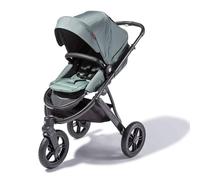 WILLIAM KENT 1733 Poussette Phénix II Green | Poussette polyvalente 3 roues | assise surélevée | naissance à 15 kilos
