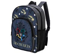 William Lamb 02921 Harry Potter Sac à dos de voyage pour enfants avec poche latérale en maille et poche avant zippée, Multicolore