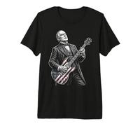 William McKinley Guitare T-Shirt Haut de Gamme