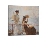 William Merritt Chase - Affiche d'œuvres d'art classique à suspendre pour décoration d'intérieur, chambre à coucher, 70 x 70 cm