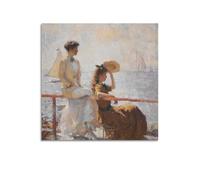 William Merritt Chase - Affiche d'œuvres d'art classique à suspendre pour décoration d'intérieur, chambre à coucher, 70 x 70 cm