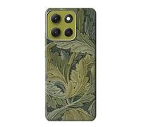 William Morris Acanthus Leaves Etui Coque Housse pour Motorola Moto G86