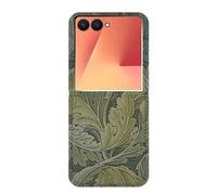 William Morris Acanthus Leaves Etui Flip Housse Cuir pour Samsung Galaxy Z Flip 7