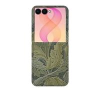 William Morris Acanthus Leaves Etui Flip Housse Cuir pour Samsung Galaxy Z Flip 8