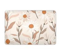 William Morris - Almond Kakhi - Almond - Matelas de voyage imperméable et lavable pour enfants et adultes - 132,1 x 86,4 cm (L x l)
