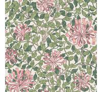 William Morris At Home Honeysuckle Blossom Papier peint intissé 10 m x 52 cm | Facile à installer et à enlever 1005 x 52 cm