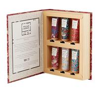William Morris at Home Lot de 6 crèmes pour les mains Patchouli & Red Berry | Infusées avec du beurre de karité et des huiles essentielles | Tailles adaptées aux voyages | 6 x 30 ml