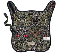 William Morris At Home Manteau matelassé en Coton ciré résistant à l'eau pour Chien Vert foncé Taille L