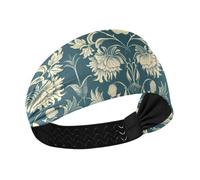 William Morris Bandeau épais antidérapant avec tête de mort pour femme pour randonnée, volley-ball, maquillage, sports athlétiques
