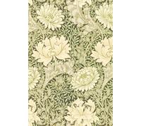 William Morris Chrysanthemum Planner Undated Planner Weekly and Monthly: Minimalist Calendar Organizers, goal, to do list