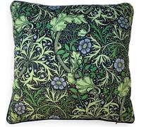 William Morris - Coussin rembourré "Seaweed" PM8525 (40 cm x 40 cm) (Multicolore)