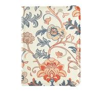 William Morris Étui de passeport en cuir avec emplacement pour carte de vaccin étanche, william morris, 1 size