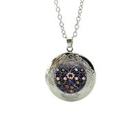 William Morris Evanlode - Collier avec pendentif souvenir d'inspiration vintage fait main Art nouveau