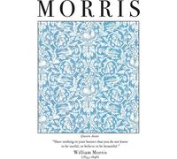 William Morris - imprimé "Queen Anne", Papier PM6571 (40 cm x 30 cm) (Blau)