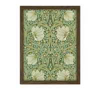 William Morris Pimpernel Arts Craft Pattern Design Artwork Framed Wall Art Print 18X24 inch Modèle Conception Mur