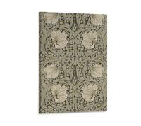 William Morris - Pimpernel Wallpaper Design 1876 Poster d'œuvres d'art cool Peinture murale Impressions sur toile à suspendre 30,5 x 2,5 cm
