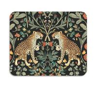 William Morris S Design Léopard Tapis de séchage antidérapant absorbant en terre de diatomée Décoration de comptoir de cuisine 60 x 50 cm