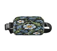 William Morris Sac banane élégant pour femme d'affaires avec sangle réglable pour cyclisme, randonnée, gym Bleu