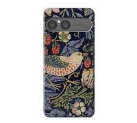 William Morris Strawberry Thief Fabric Etui Coque Housse pour Sony Xperia 10 VII