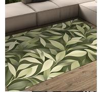 William Morris Tapis 60x120 carpette botaniques pour Zones Vert Sauge sur Tout Le Feuillage Descente de lit à Poil Bas Doux antidérapant Salon Chambre Entrée la nurserie Bohèmes