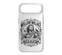 William of Wallace Guardian of Scotland Castle Impression Noire Coque pour iPhone Air