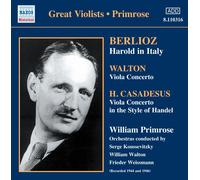 William Primrose Harold in Italy/viola Concerto (Primrose) (CD) Album