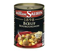 WILLIAM SAURIN - Boeuf Bourguignon 400G - Lot De 4 - livraison offerte