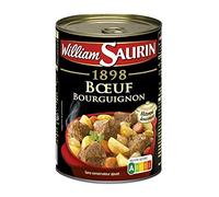 WILLIAM SAURIN - Boeuf Bourguignon 400G - Lot De 4 - Offre Special