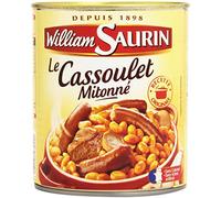 William Saurin Cassoulet Boite 840 G Net - Lot de 6