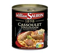 WILLIAM SAURIN - Cassoulet Toulousain 840G - Lot De 3 - Offre Special