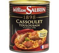 William Saurin Cassoulet Toulousain A La Graisse D’Oie 840g (lot de 6)