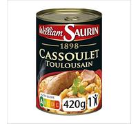 William Saurin Cassoulet Toulousain à la Graisse d'Oie 420g