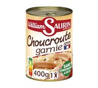 WILLIAM SAURIN Choucroute Famille Gourmande boîte 1/2 400g