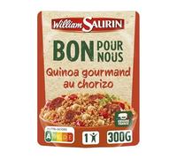 WILLIAM SAURIN - DOYPACK BONS POUR NOUS QUINOA GOURMANDE AU CHORIZO 30 - WILLIAM SAURIN - LOT DE 3 - Offre Special