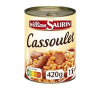WILLIAM SAURIN Le Cassoulet Mitonné – Lot de 4 × 420 g