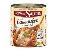 WILLIAM SAURIN - Le Cassoulet Mitonné 840G - Lot De 4