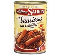 William Saurin les Saucisses aux lentilles 420g