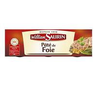 WILLIAM SAURIN - Pâté De Foie Cuisinés Dans Le Sud Ouest 234G - Lot De 4